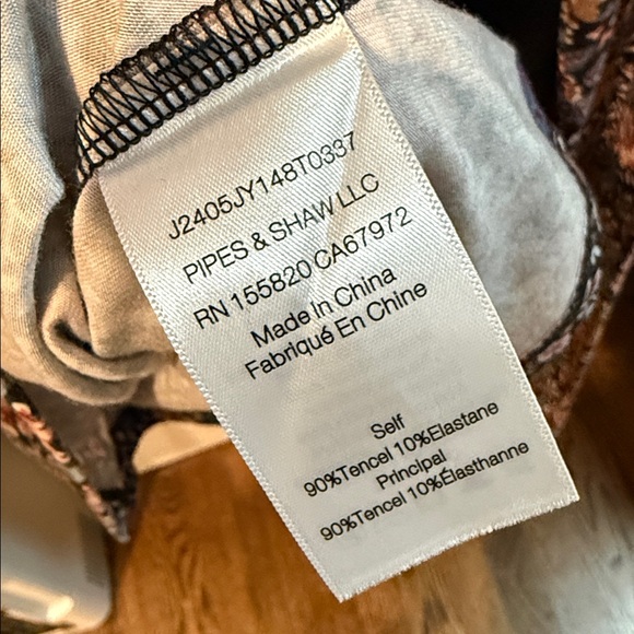 Veronica Beard Detta NWOT floral paisley long sleeve top - Picture 7 of 8